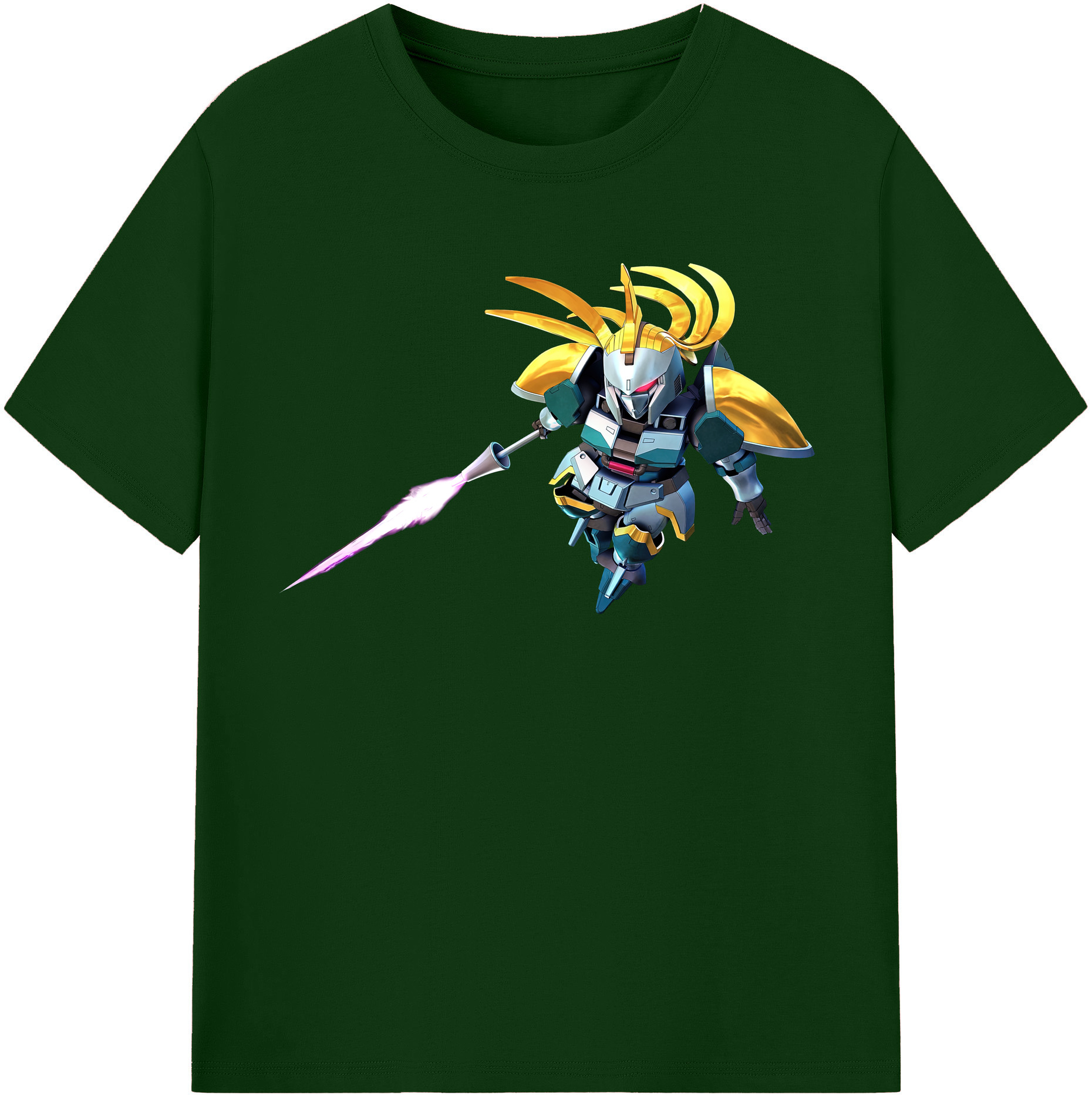 （画像用） 機動戦士ガンダム Mobile Suit Gundam 綿100％半袖Tシャツ（フロントプリント）